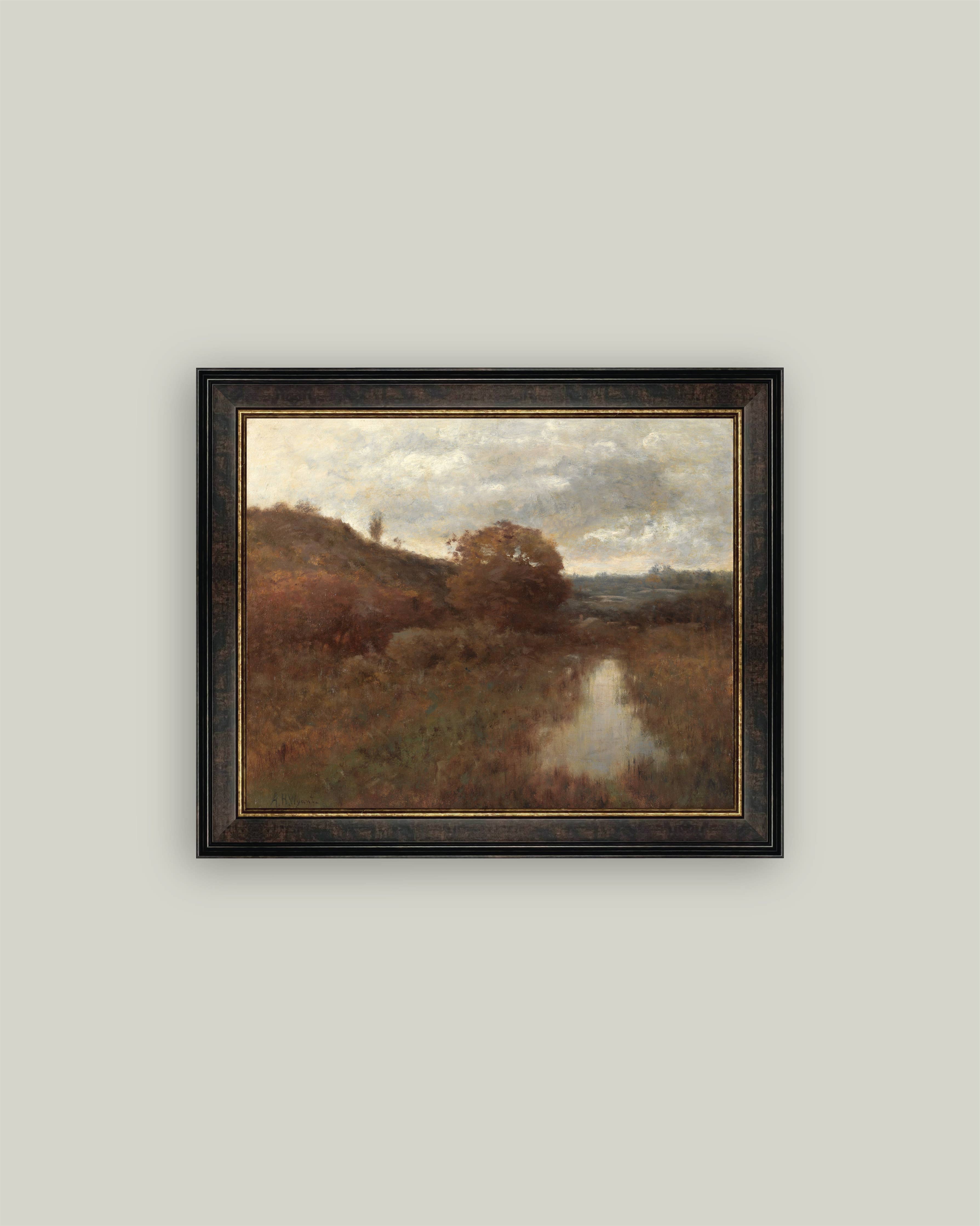 Hill and Hollow in Autumn: 9x7