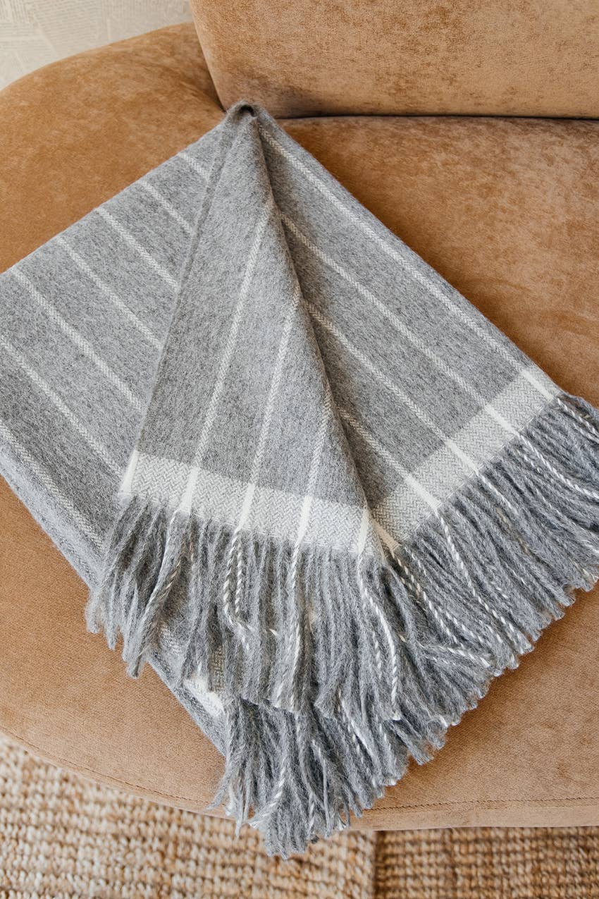 Cascade Baby Alpaca Throw