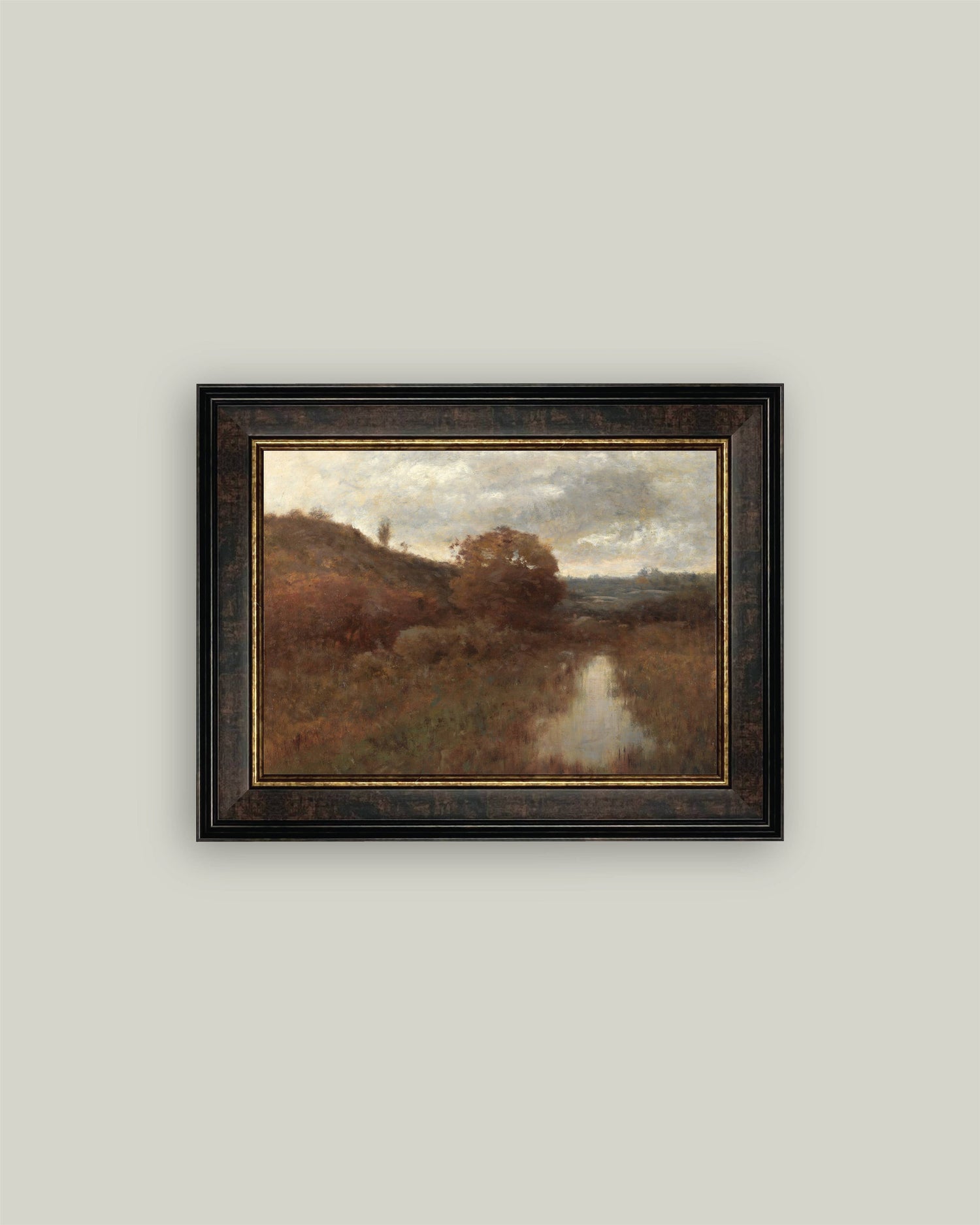 Hill and Hollow in Autumn: 9x7