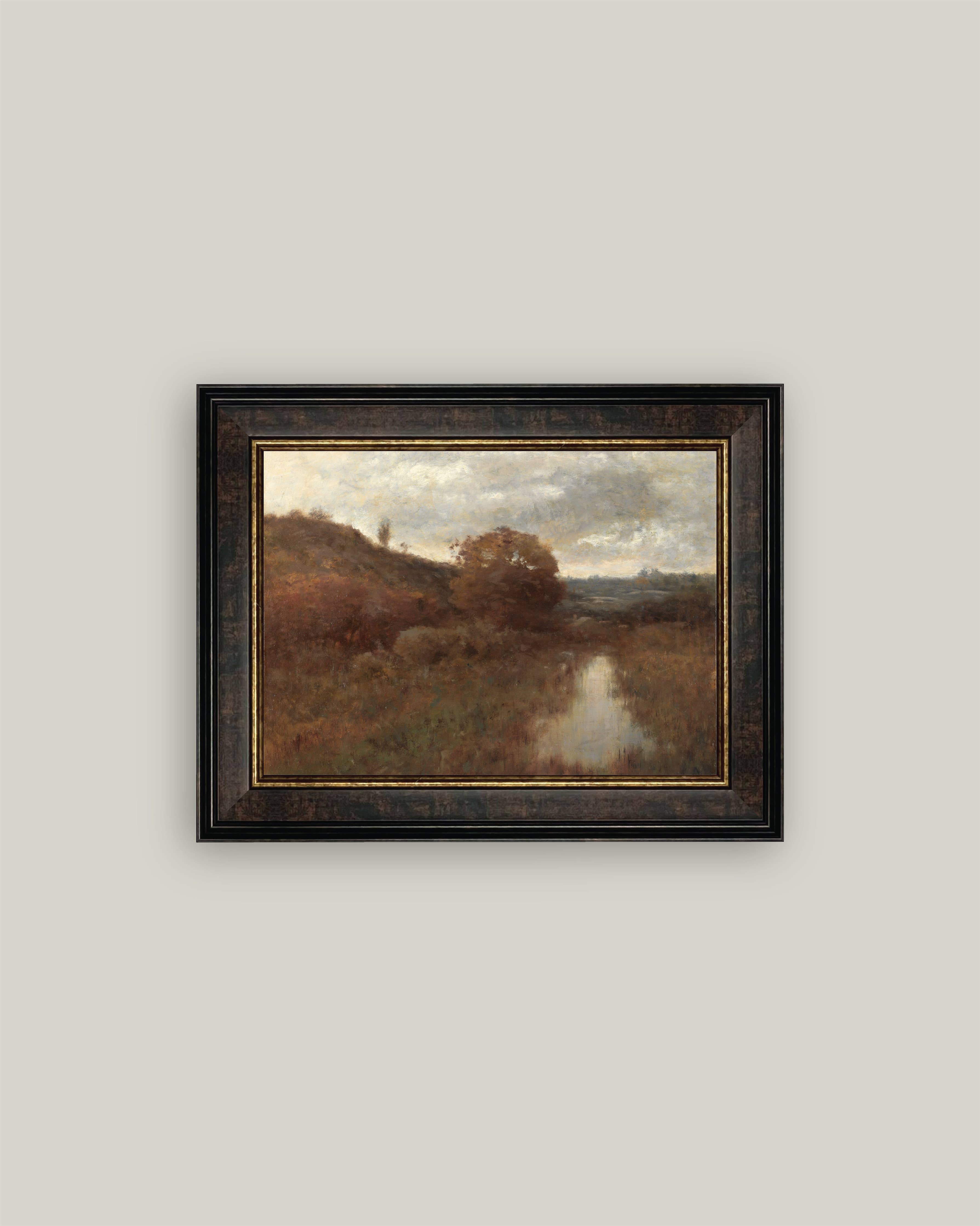 Hill and Hollow in Autumn: 9x7