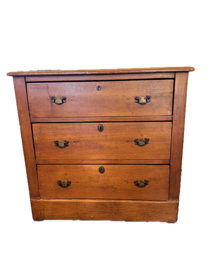 3 Drawer Oak Dresser