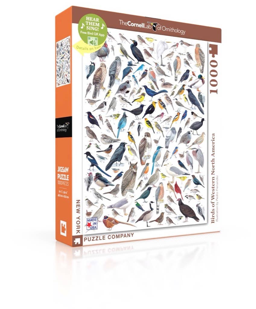 Birds of Western North America - 1000 Piece Jigsaw Puzzle