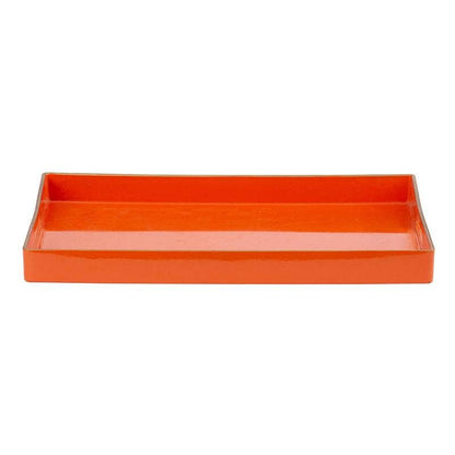 Mimosa Rectangle Tray,Orange
