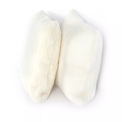 Mateo Banded Sheepskin Throw Pillow