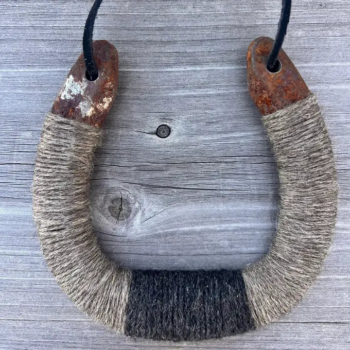 Upcycled Lucky Horseshoes  