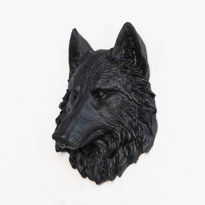 Mini Wolf Head Wall Mount