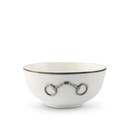 Pewter Bit Round Bowl