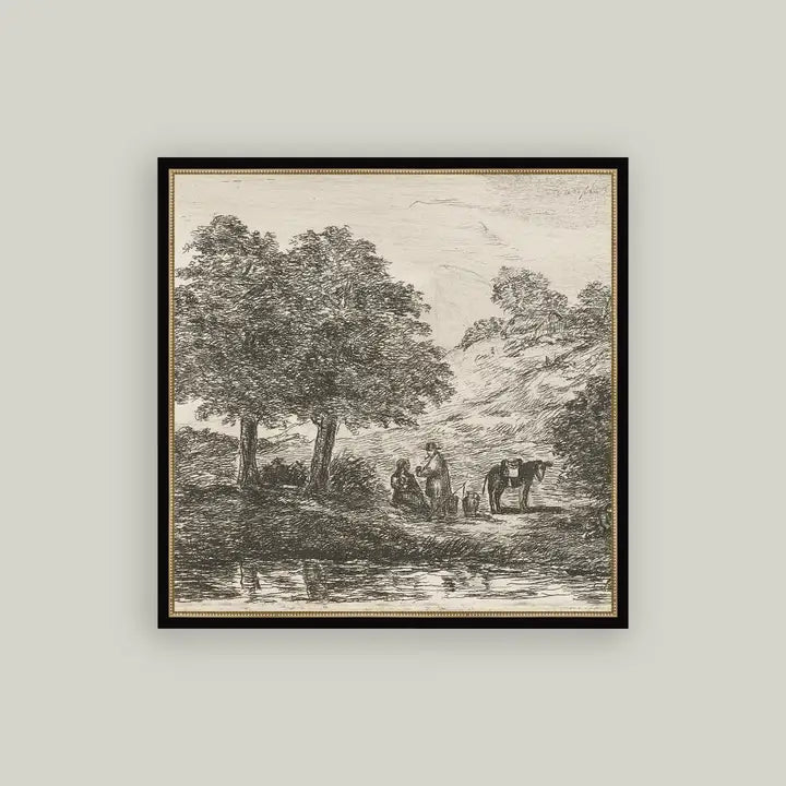 Framed Antique Prints and Photo Frames