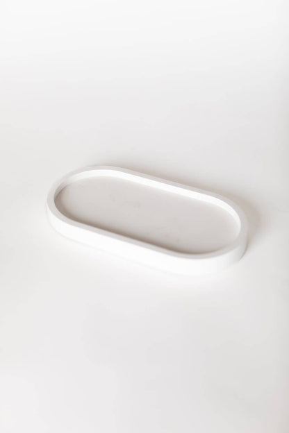 Concrete Candle Tray – Colored Base for Candle Display &amp; Styling: Navy