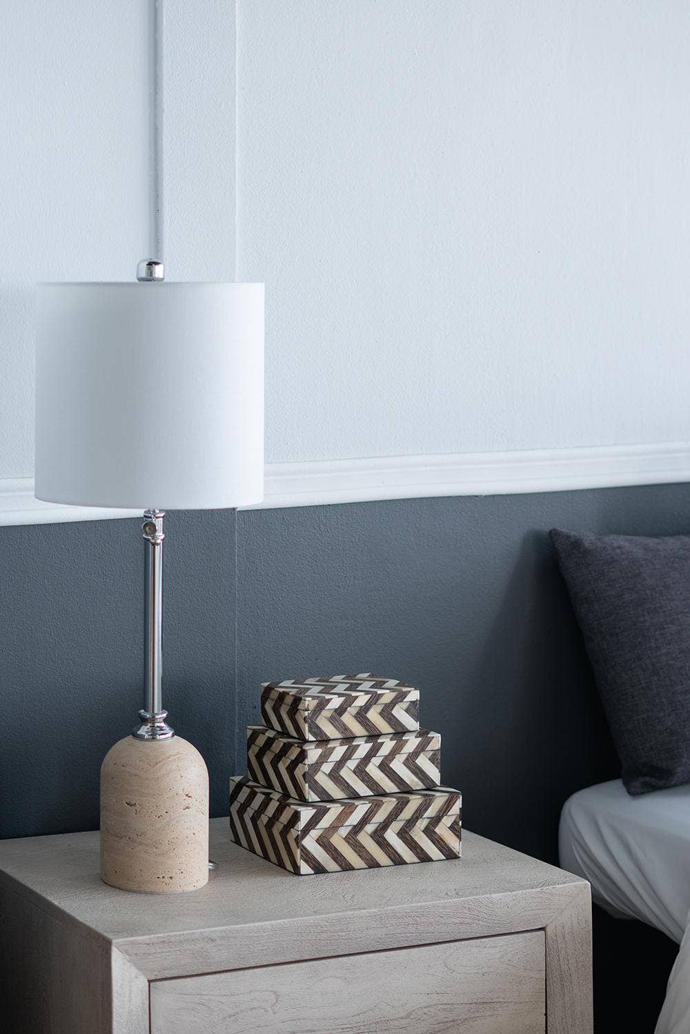 Zig Zag Bone Inlay Boxes