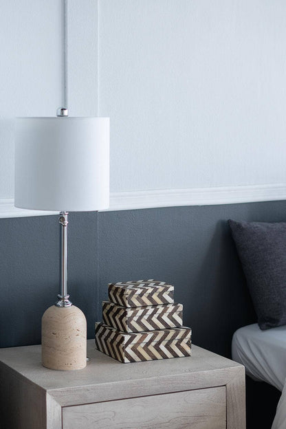 Zig Zag Bone Inlay Boxes