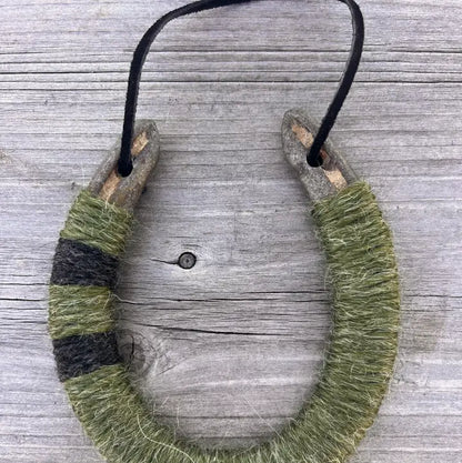 Upcycled Lucky Horseshoes  