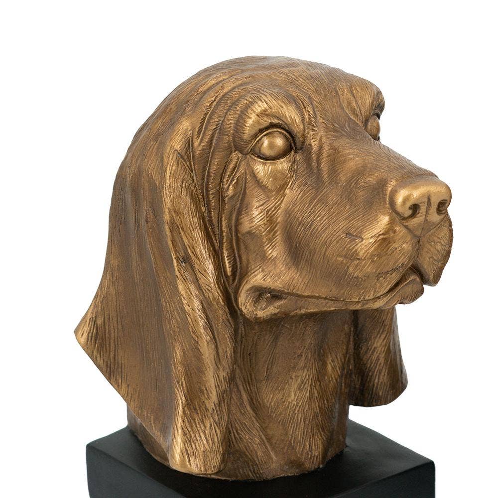 Dog Head Bookends