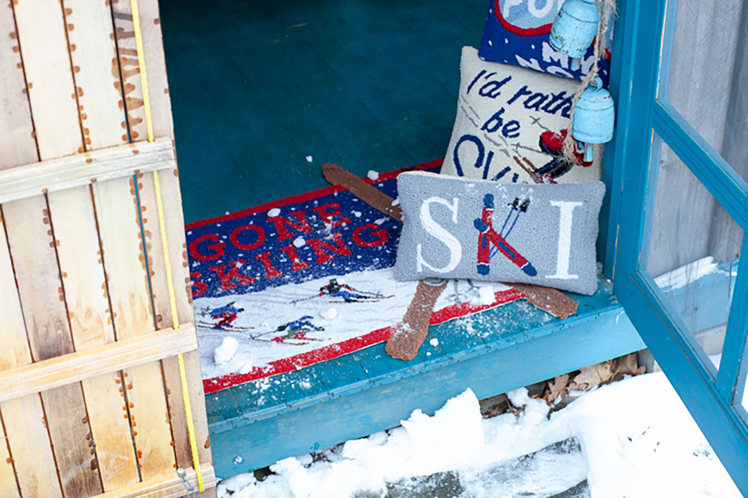 Ski Hook Pillow