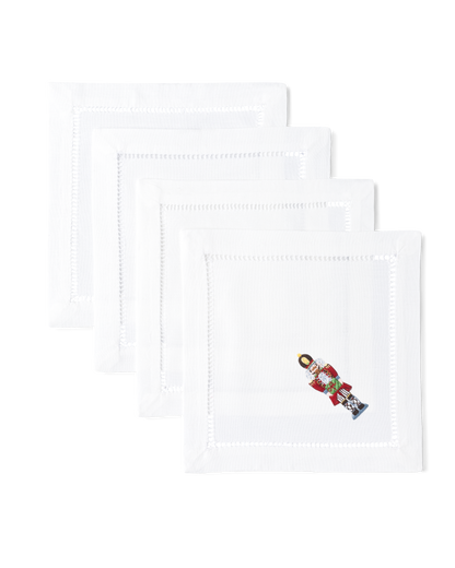 Nutcracker Cocktail Napkins | Set of 4