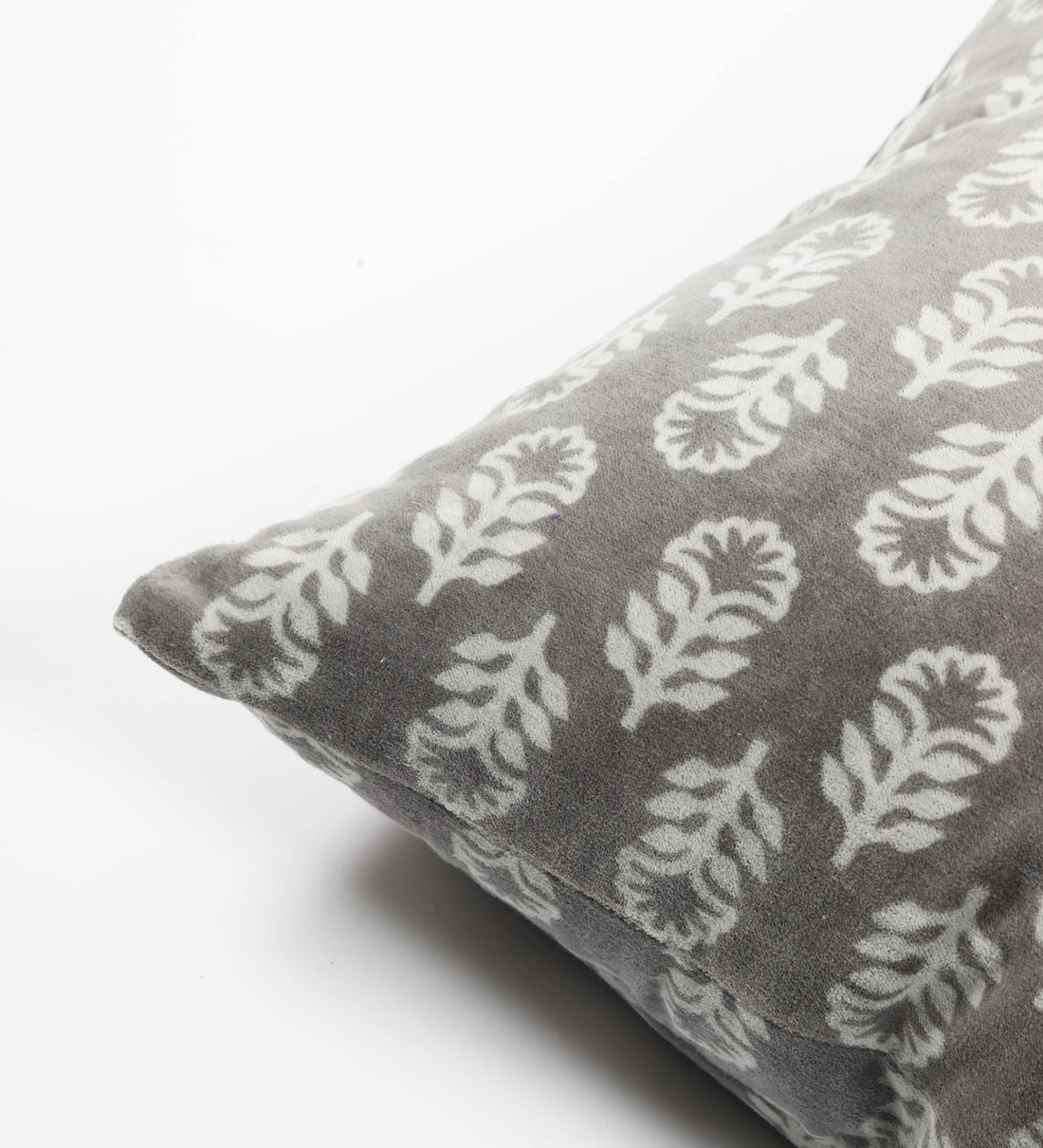 Bud Velvet Lumbar Pillow