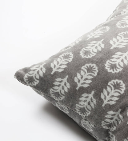 Bud Velvet Lumbar Pillow
