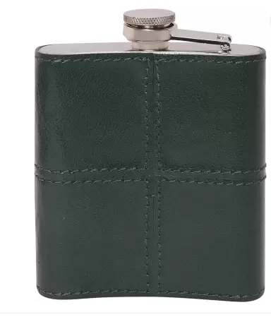 SINT Stainless steel Hip Flask (Green)