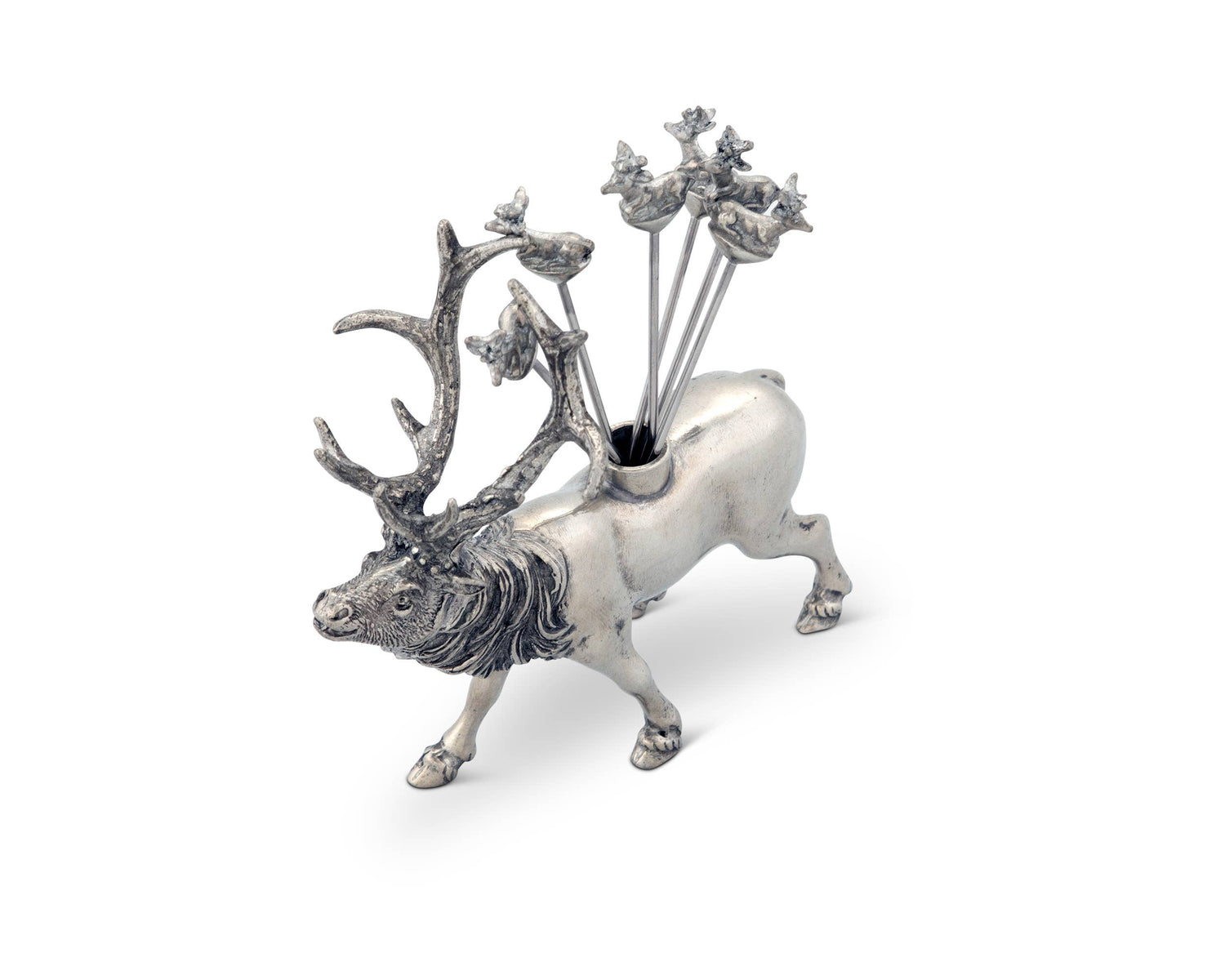 Elk Pewter Cheese Pick Set