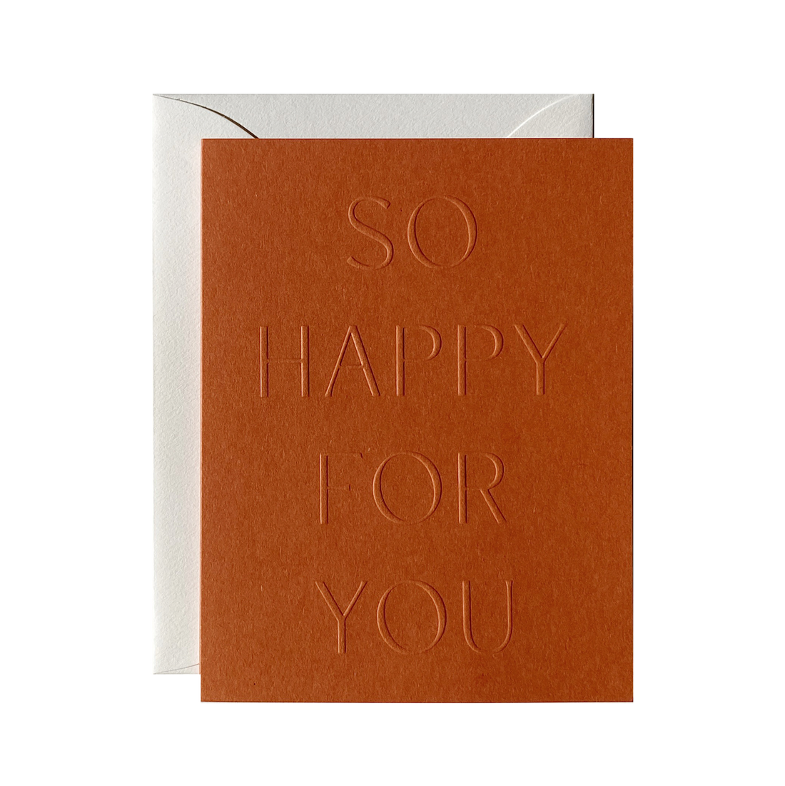 So Happy For You No. 10: Rust / Single Card