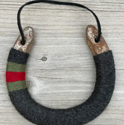 Upcycled Lucky Horseshoes  
