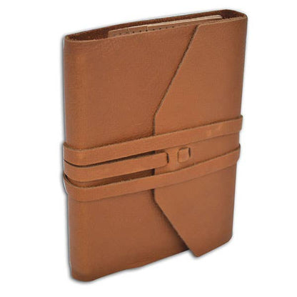 Leather Wrap Journal - Tan