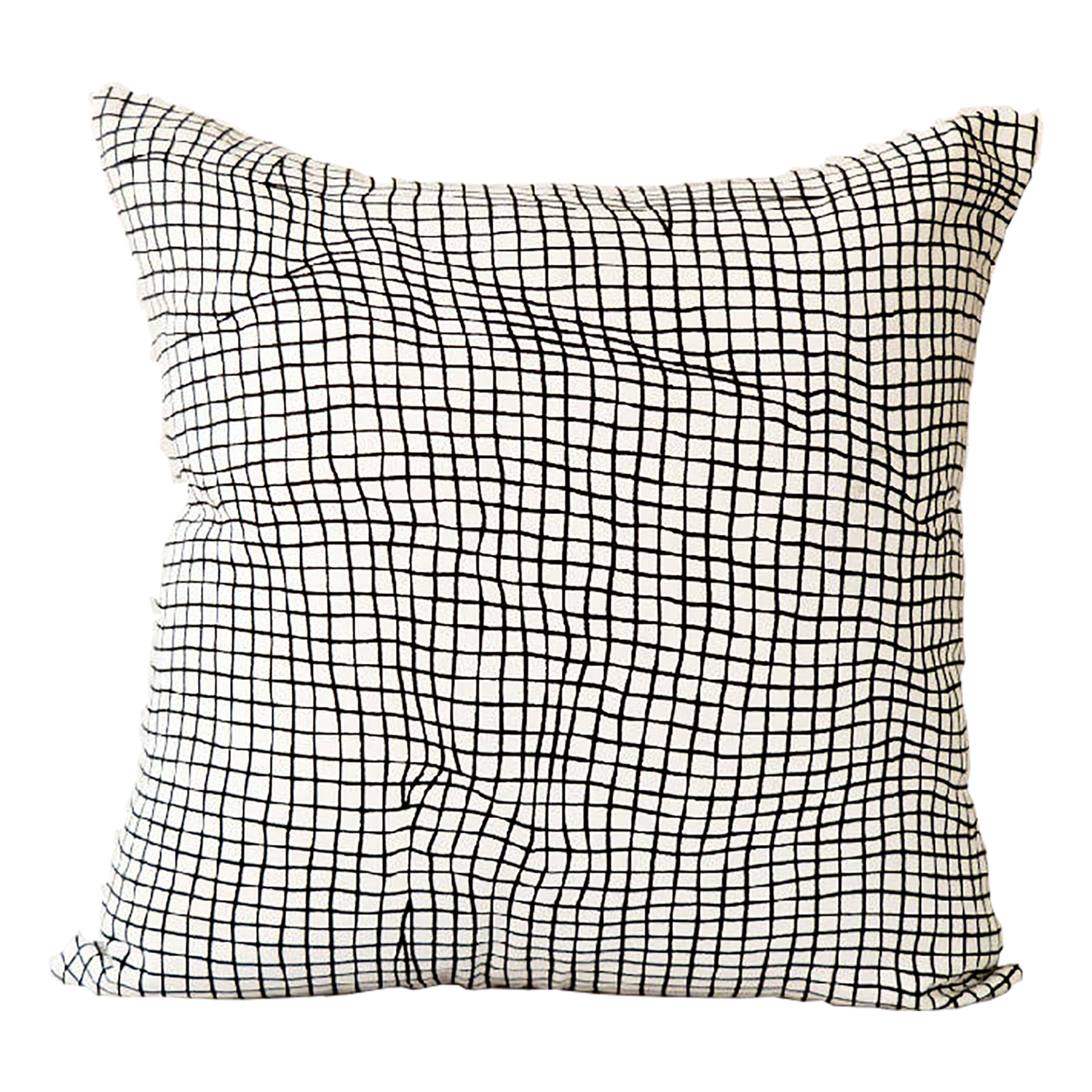 Check Print Throw Pillow