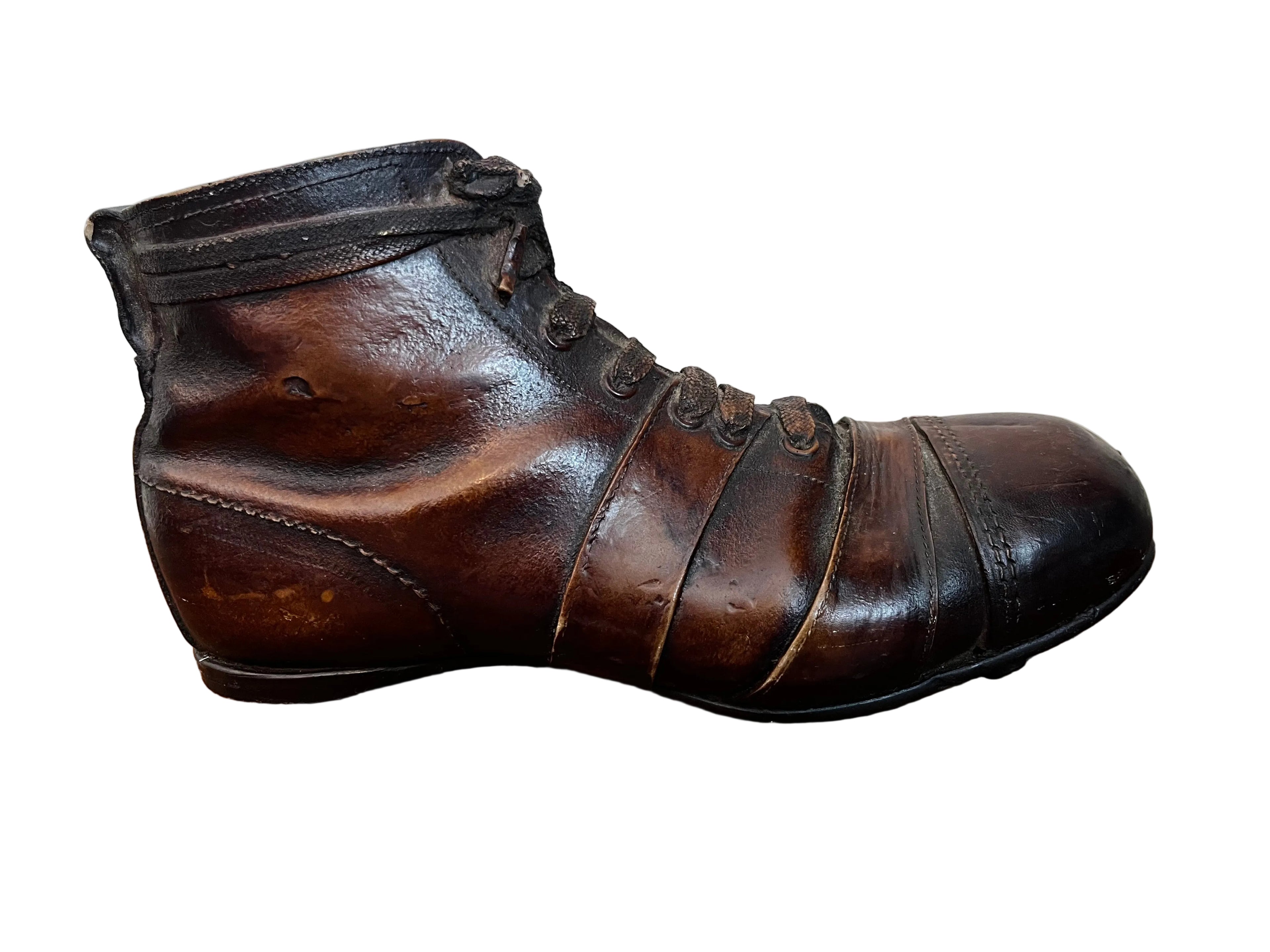 Antique Preserved Football/Rugby Cleat