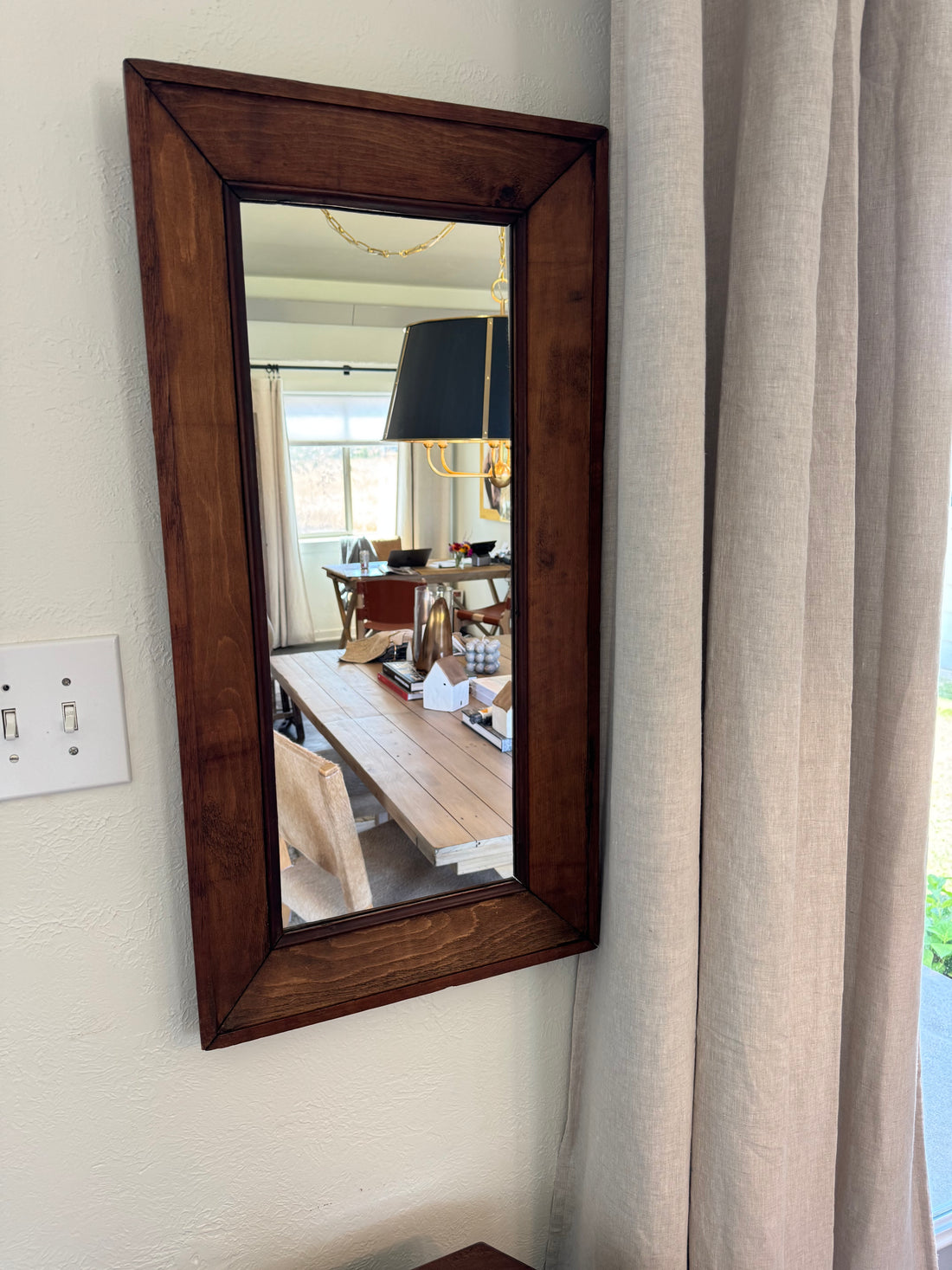 Heart Pine Mirror