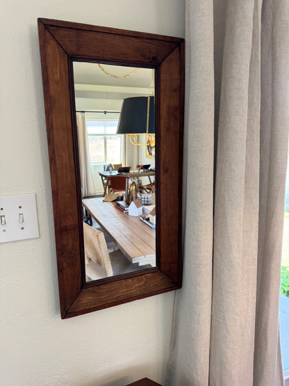 Heart Pine Mirror