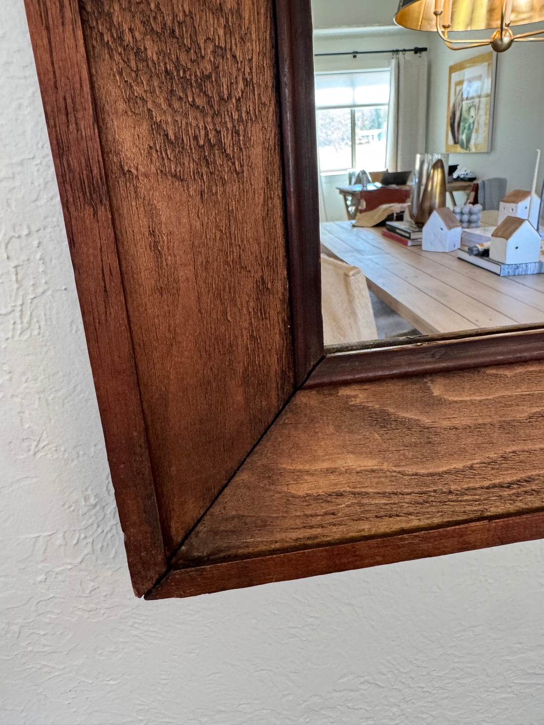 Heart Pine Mirror