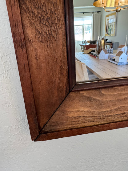Heart Pine Mirror
