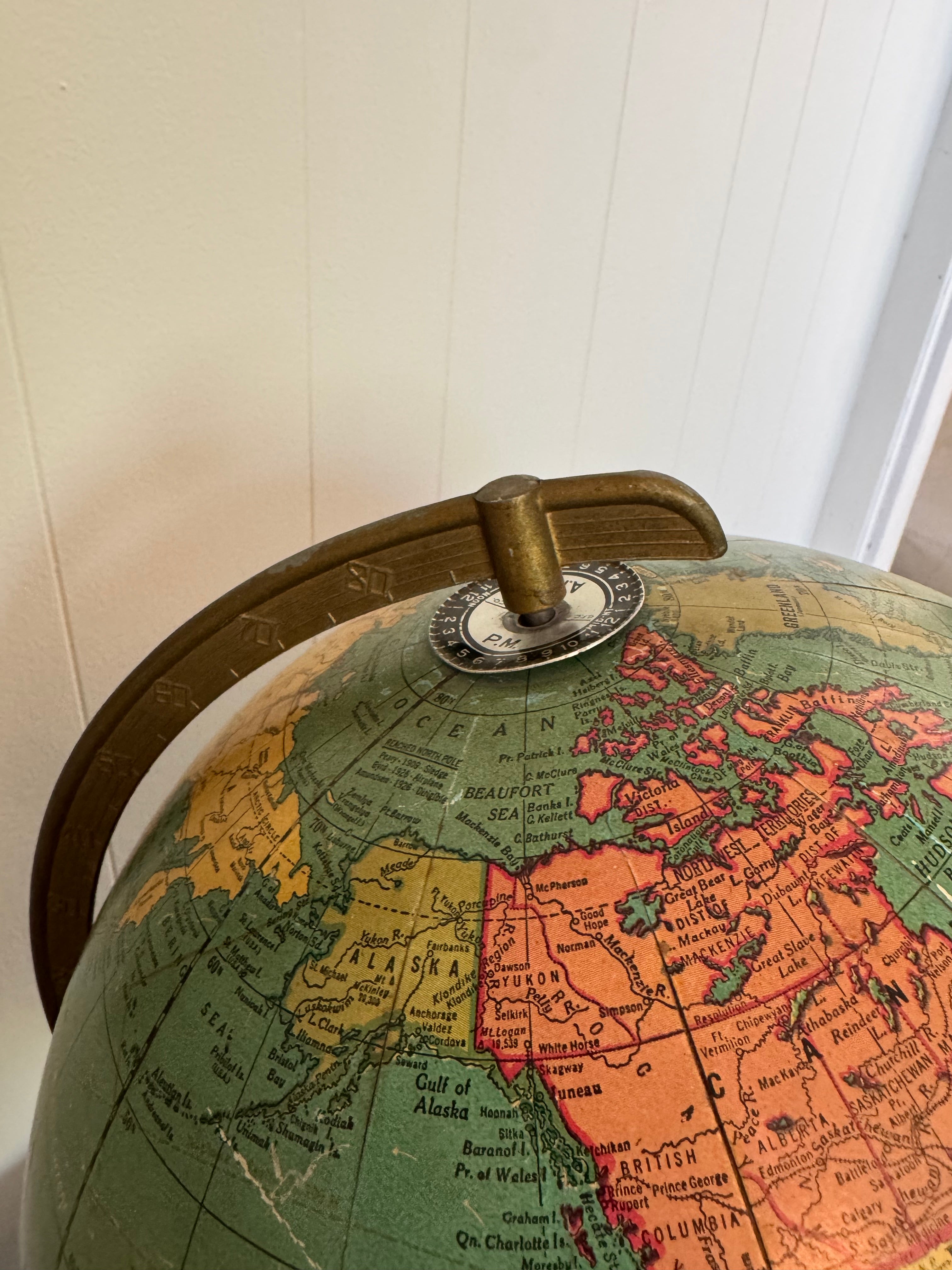 Pre-WW2 Globe