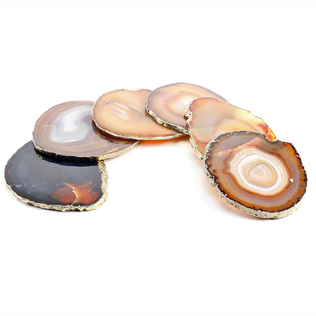 Agate Slice Coasters