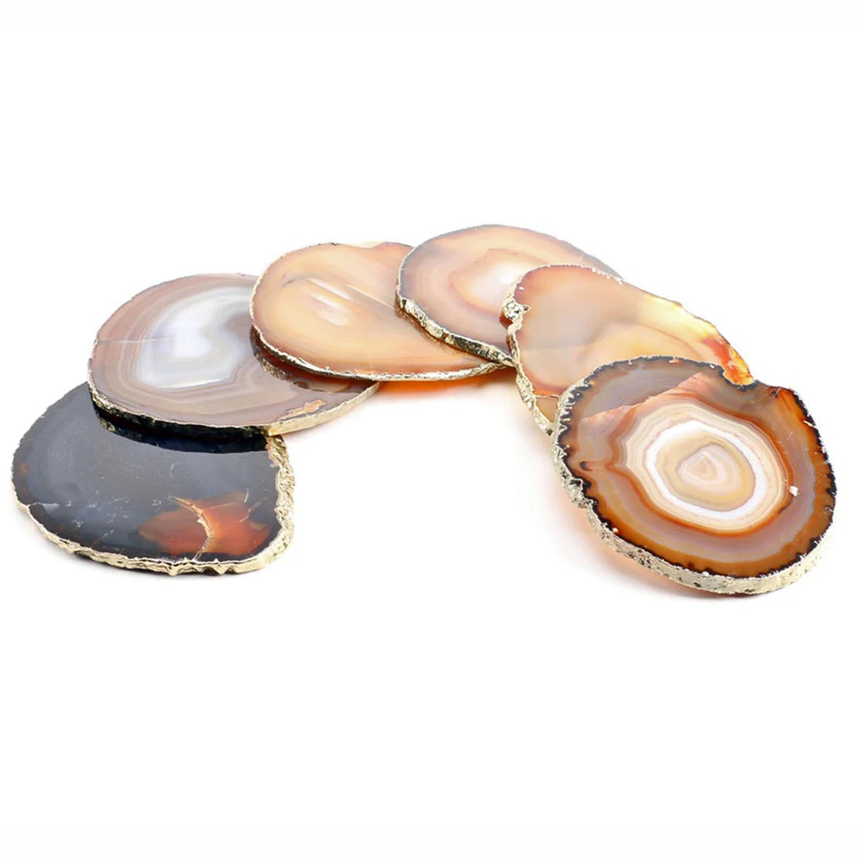 Agate Slice Coasters