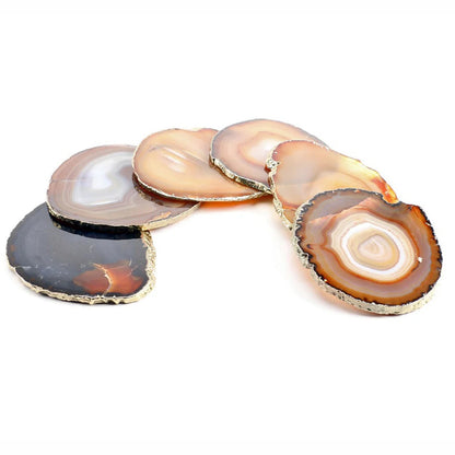 Agate Slice Coasters
