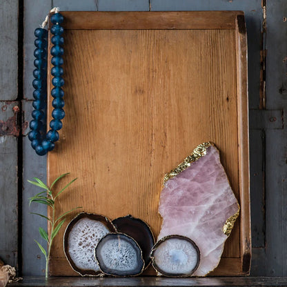 Agate Slice Coasters