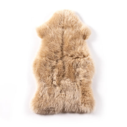 Beige Lalo Lambskin Throw