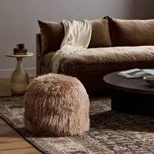 Lalo Lambskin Pouf
