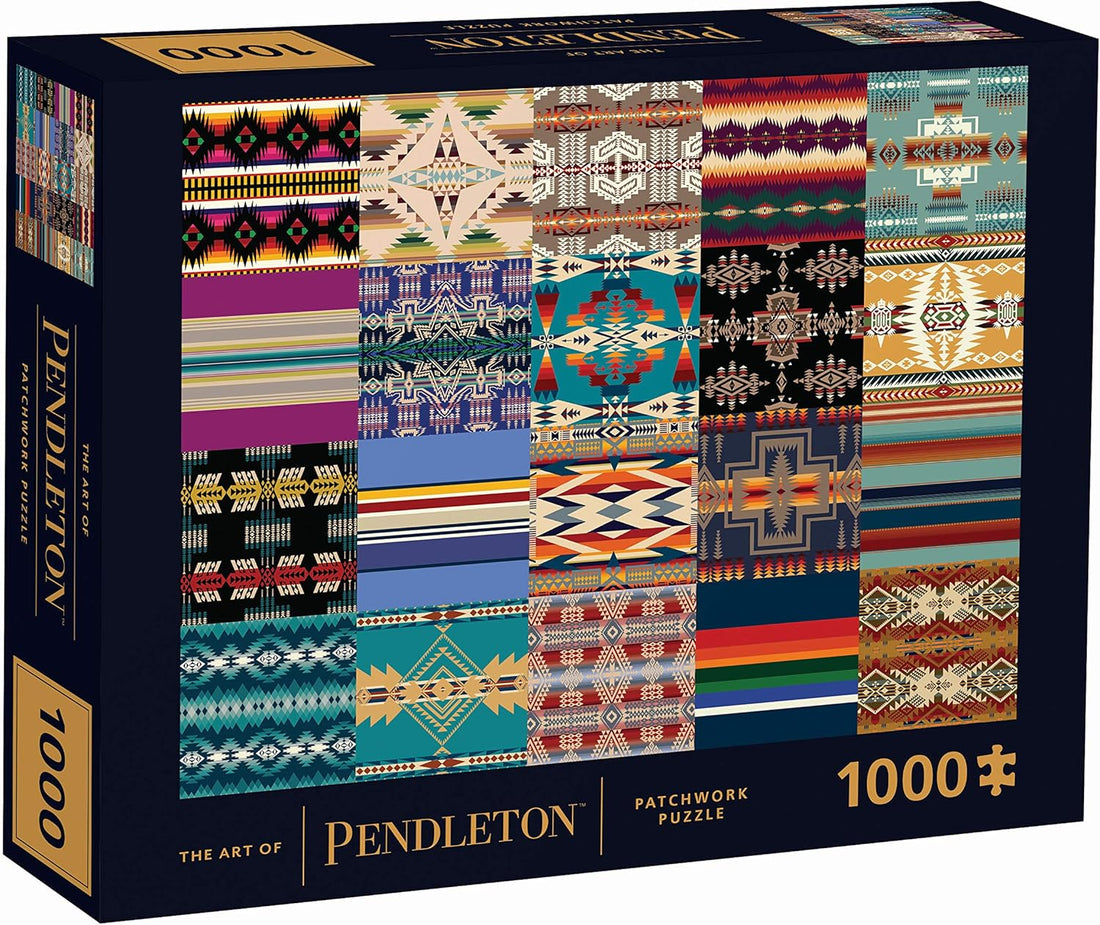 Art of Pendleton Patchwork 1000-Piece Puzzle
