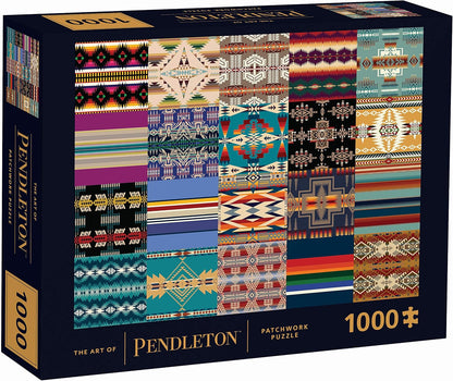 Art of Pendleton Patchwork 1000-Piece Puzzle