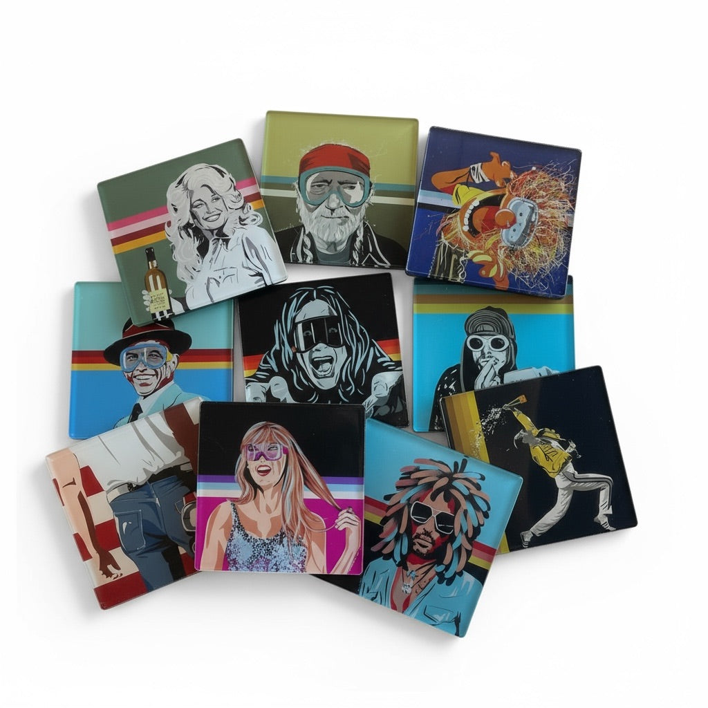 Après Ski Coaster Set