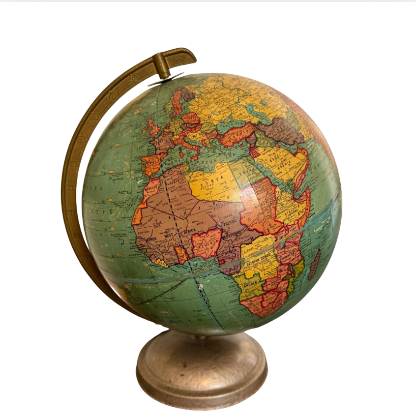 Pre-WW2 Globe