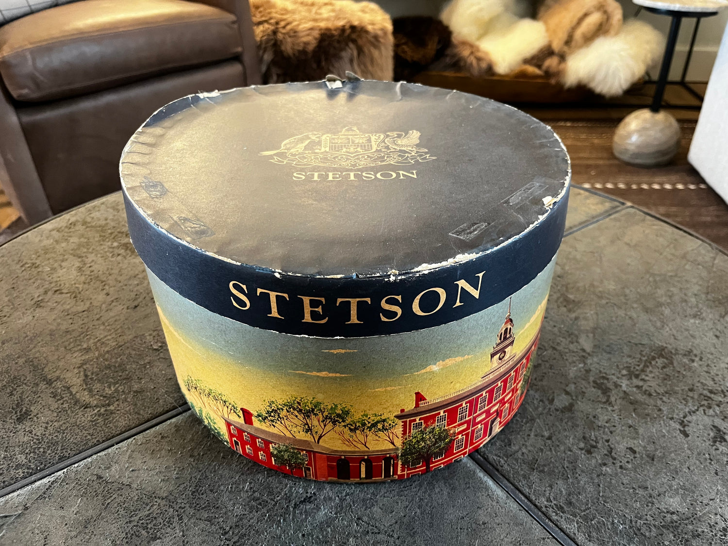 Vintage Stetson Hat Box