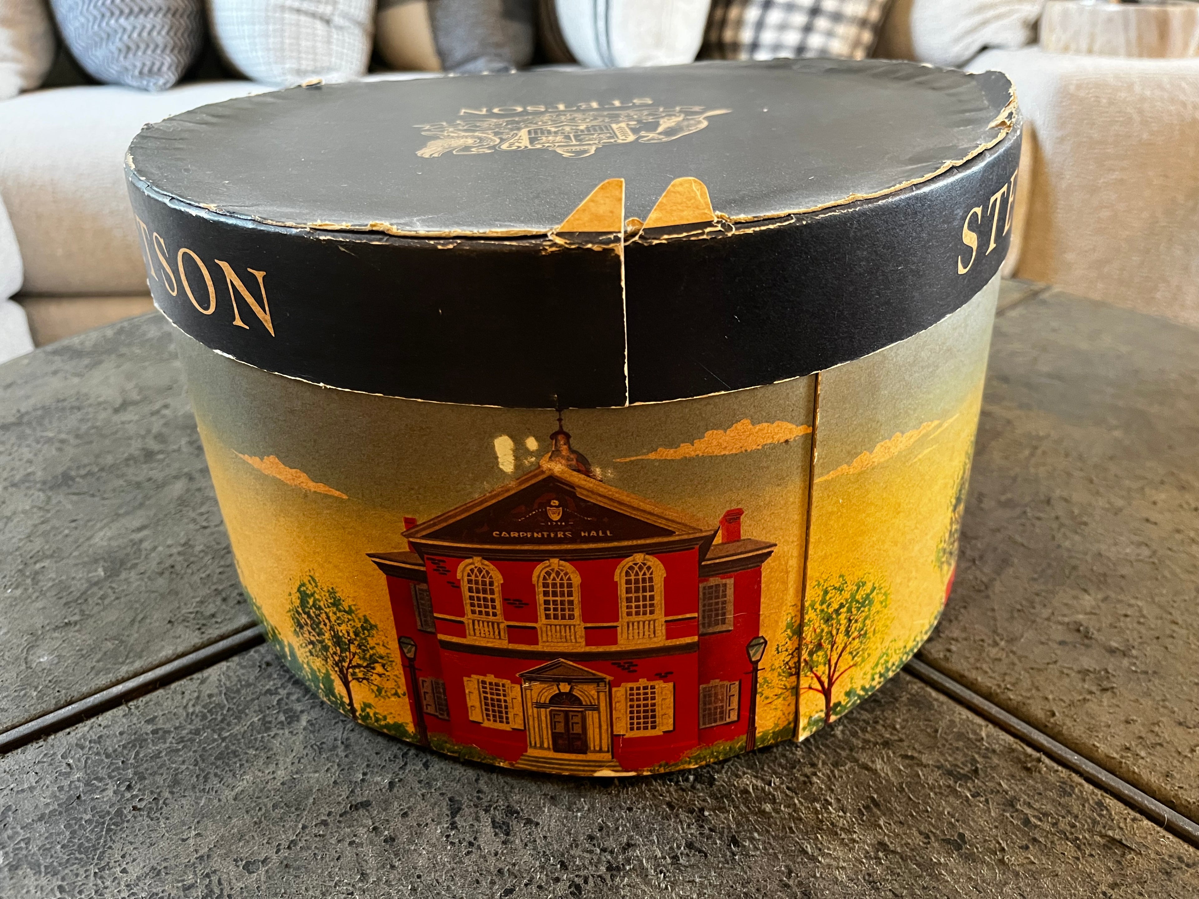 Vintage Stetson Hat Box