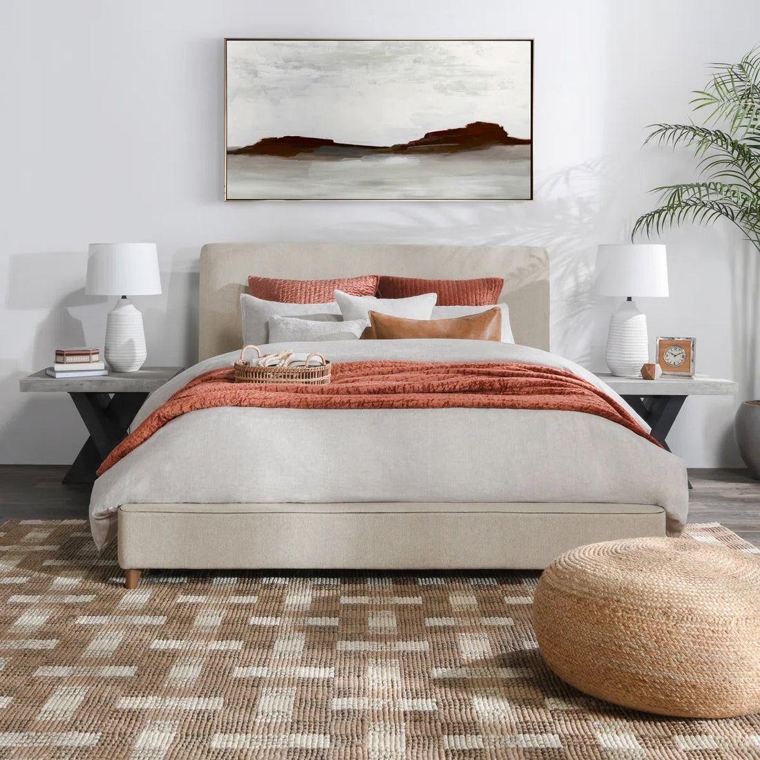 Tate Upholstered Bed