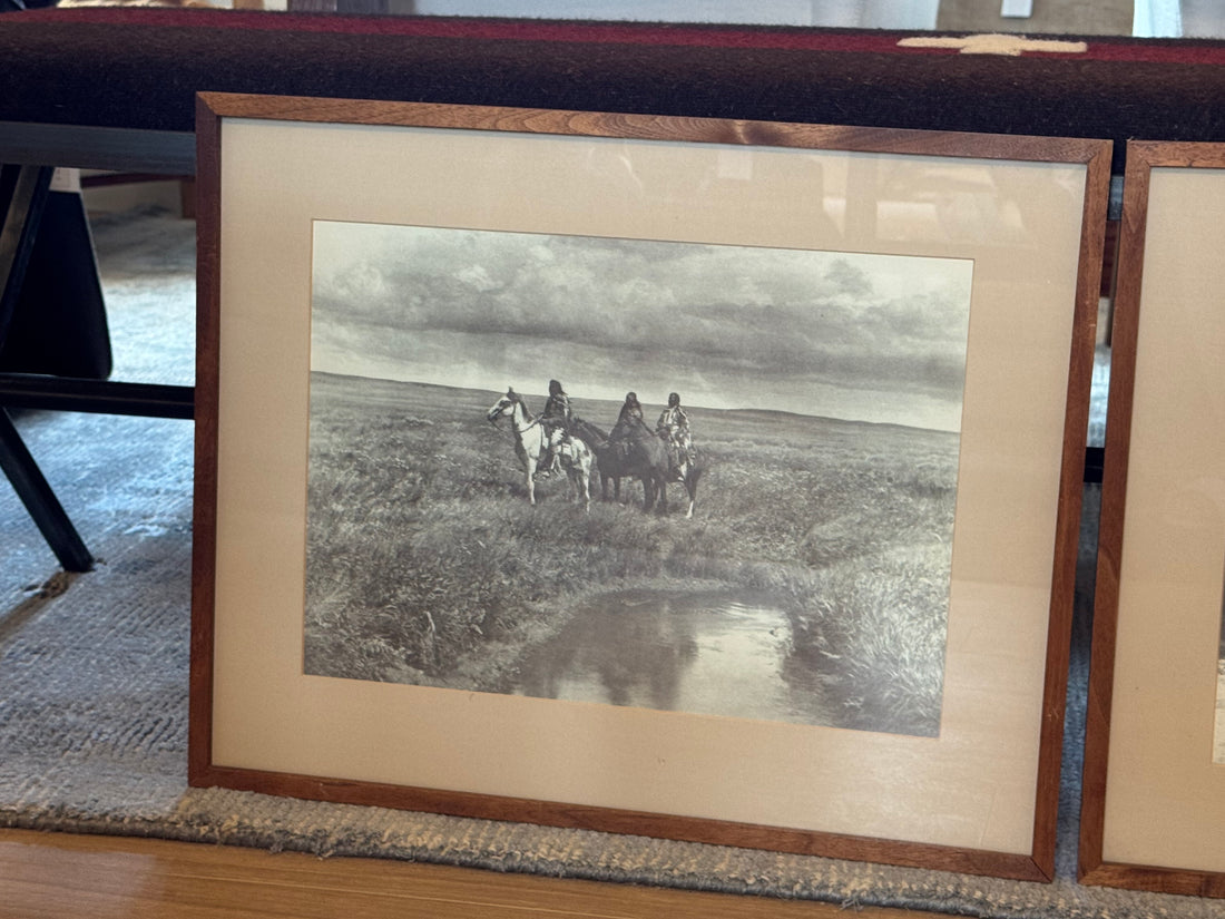 &quot;The Three Chiefs&quot; Vintage Photograph