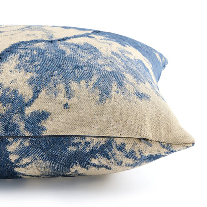 Toile Lumbar Pillow