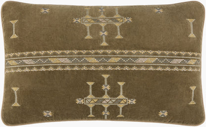 Velour Lumbar Pillow