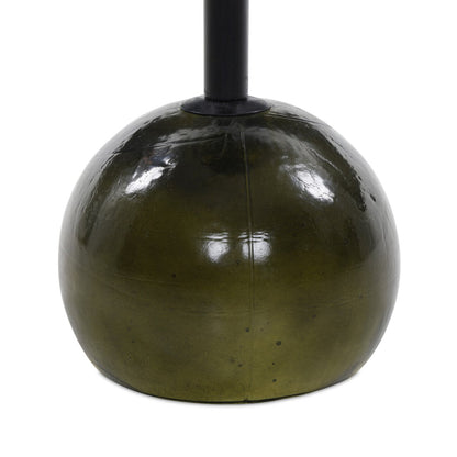 Viola Accent Table Moss Glass